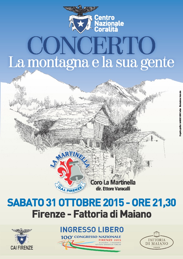 Concerto del Coro “La Martinella” del CAI Firenze